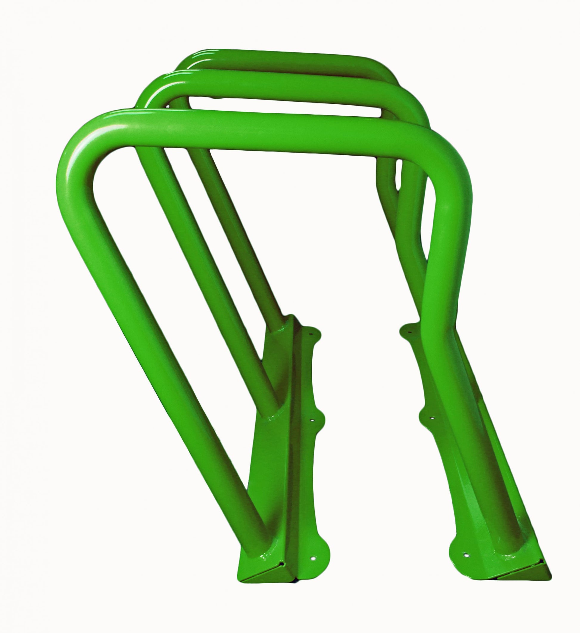 Frost Green Bike Rack Surf side view