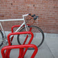 Frost Red Bike Rack Surf wall