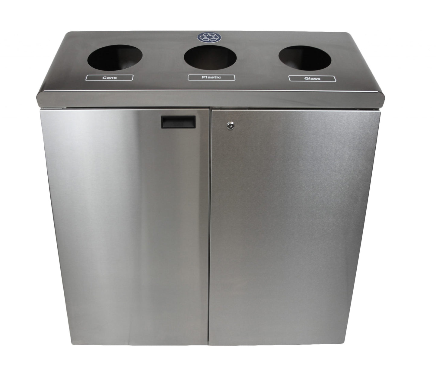 Frost Stainless Steel Recycling Station Front