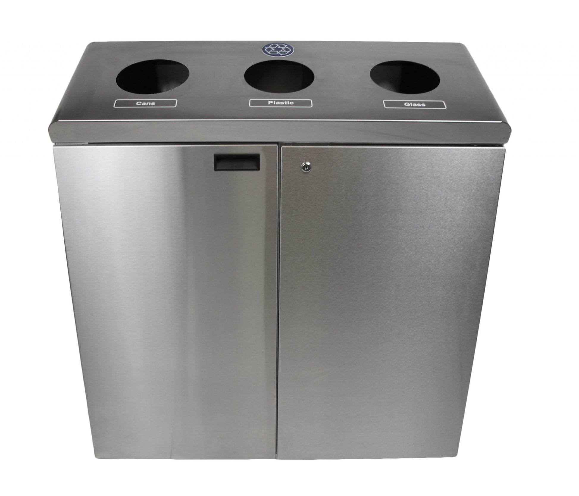 Frost Stainless Steel Recycling Station Front