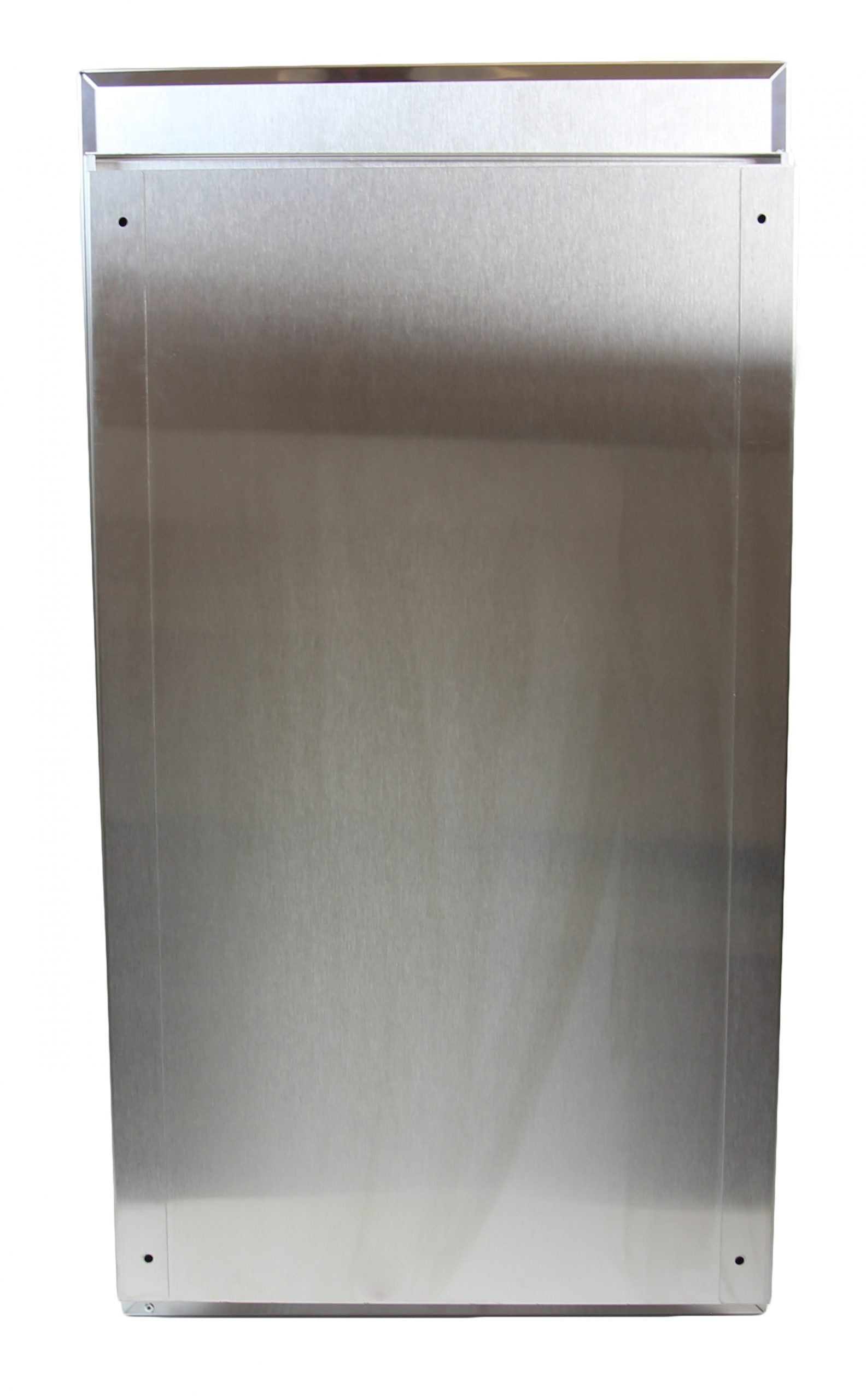 Frost Medecine Cabinet Stainless Steel back view