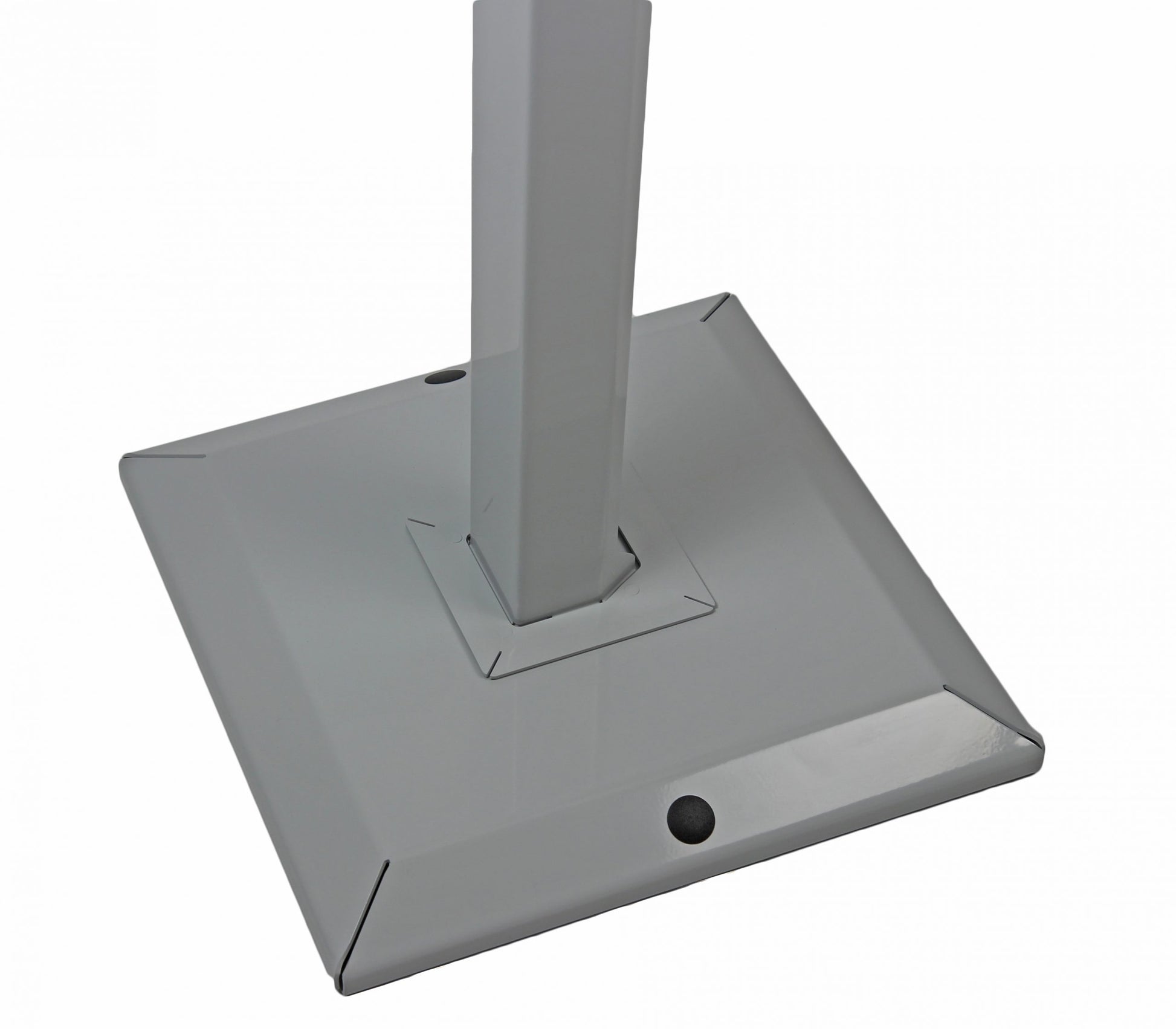 Frost SS hand sanitizer stand stand view