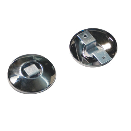 Taymor Round Concealed Mount Shower Rod Flanges