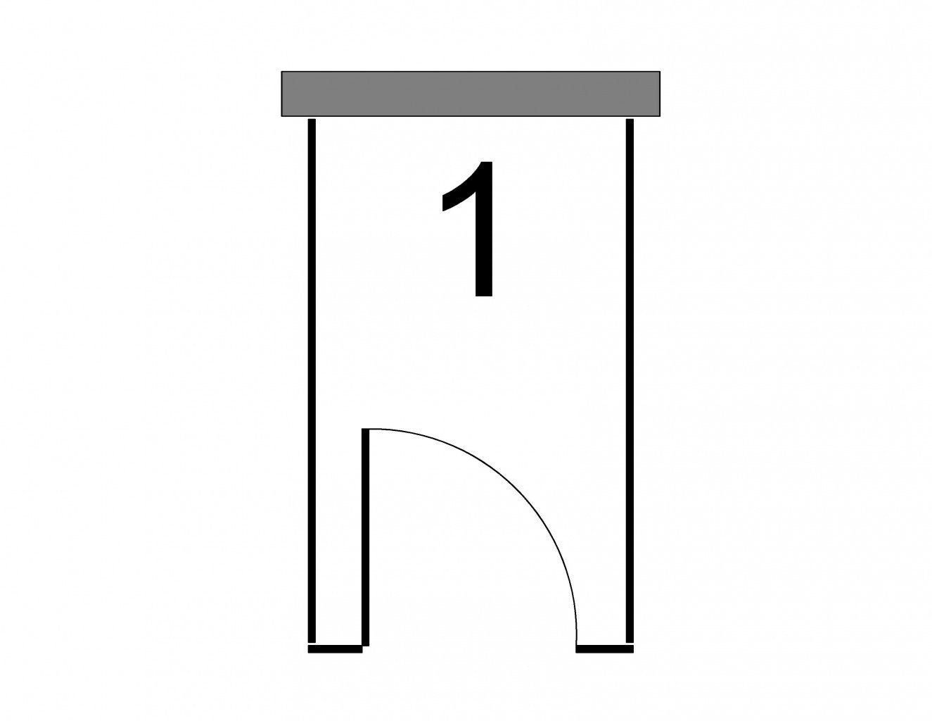 Cloisons autoportantes avec 1 compartiment / sans compartiment accessible / Métal Charbon